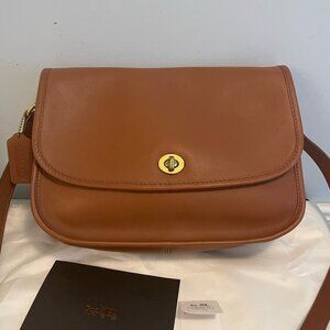 Authentic vintage coach leather handbag